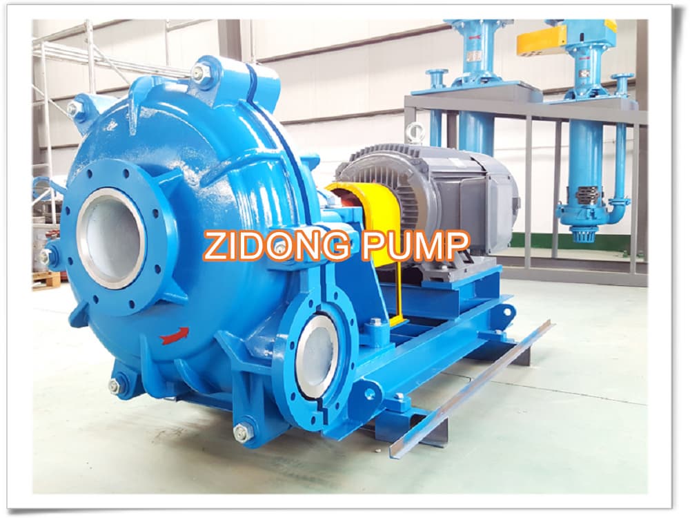 A05 material wear resistant iron ore slurry pump